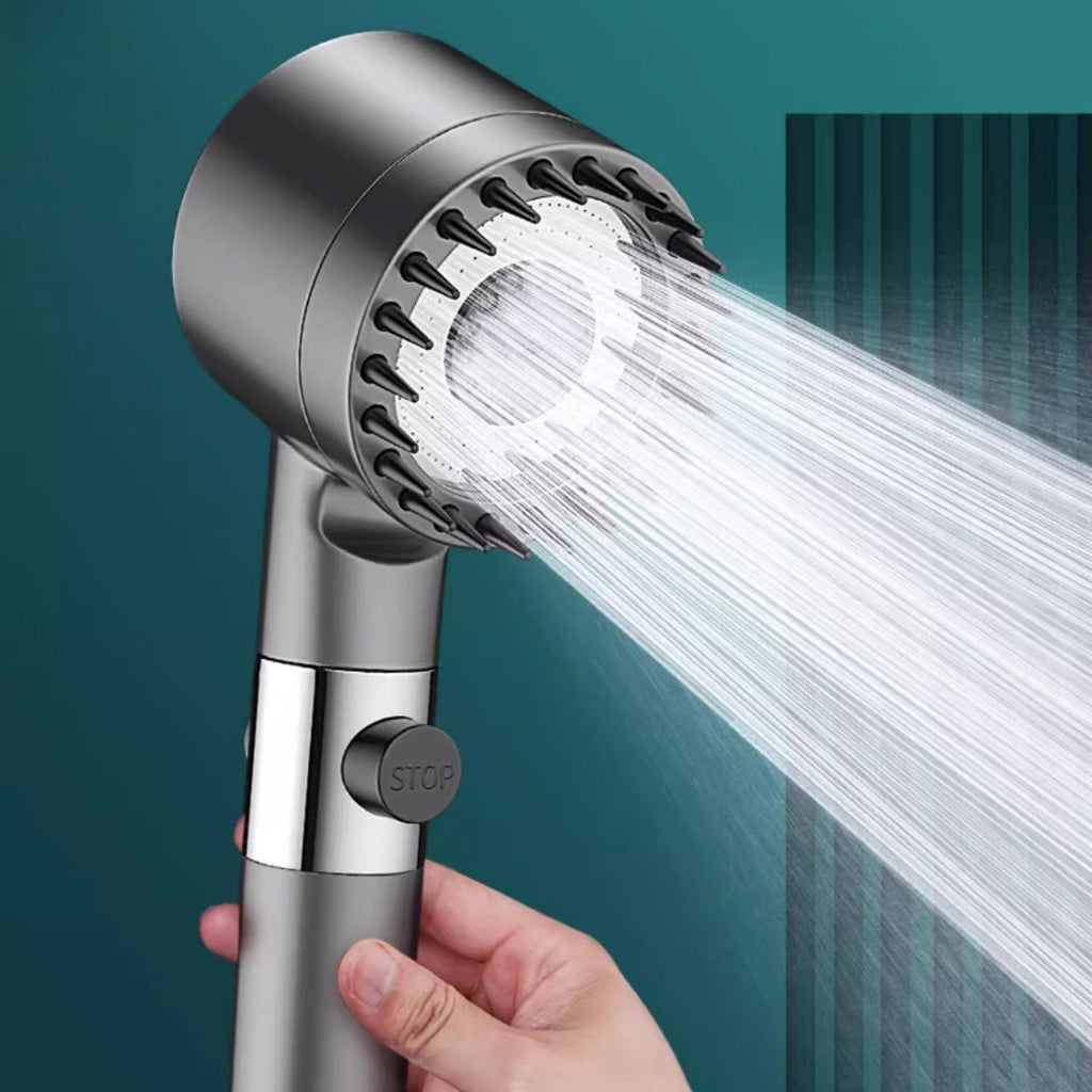 High Pressure Shower Head with 9-Stage Water Filtration