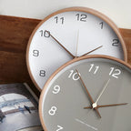 Scandinavian Style Wall Clock with Easy-Read Dial