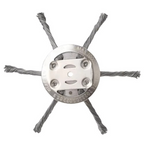 Steel Wire Trimmer Brush Head Universal Fit