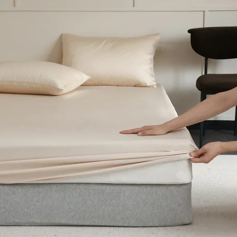 Skorter | SilkDreams Mulberry Silk Bed Sheet | Breathable | Hypoallergenic | Luxury Bedding for Your Home - Image 2
