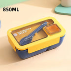 Leak Proof Bento Lunch Box Cutlery Microwave Safe Meal Prep Container - Image 7