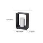 Outdoor LED Square Garden Light Modern Pathway Fixture