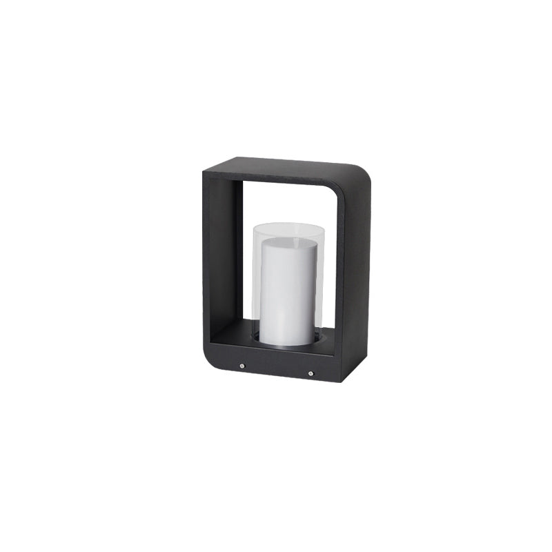 Outdoor LED Square Garden Light Modern Pathway Fixture