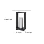 Outdoor LED Square Garden Light Modern Pathway Fixture