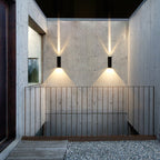 Sleek Water Resistant Outdoor LED Wall Light