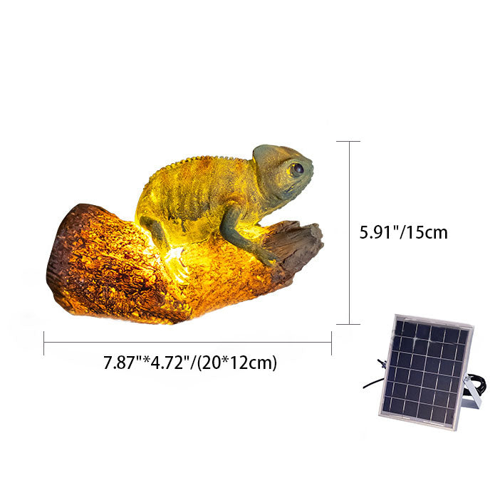 Artistic Solar Bird Outdoor Lights - Garden Animal Sculpture LED Lamp