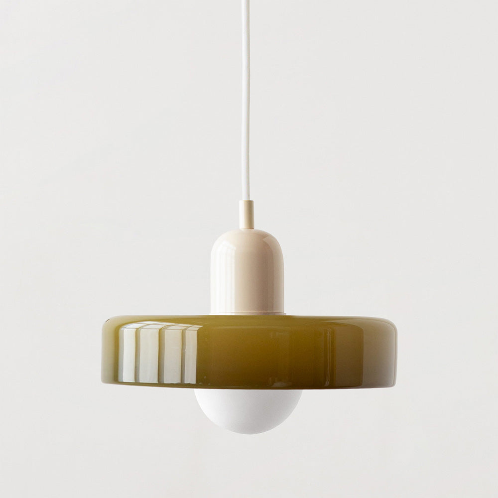 Modern Art Deco Halo Pendant Light for Living Spaces