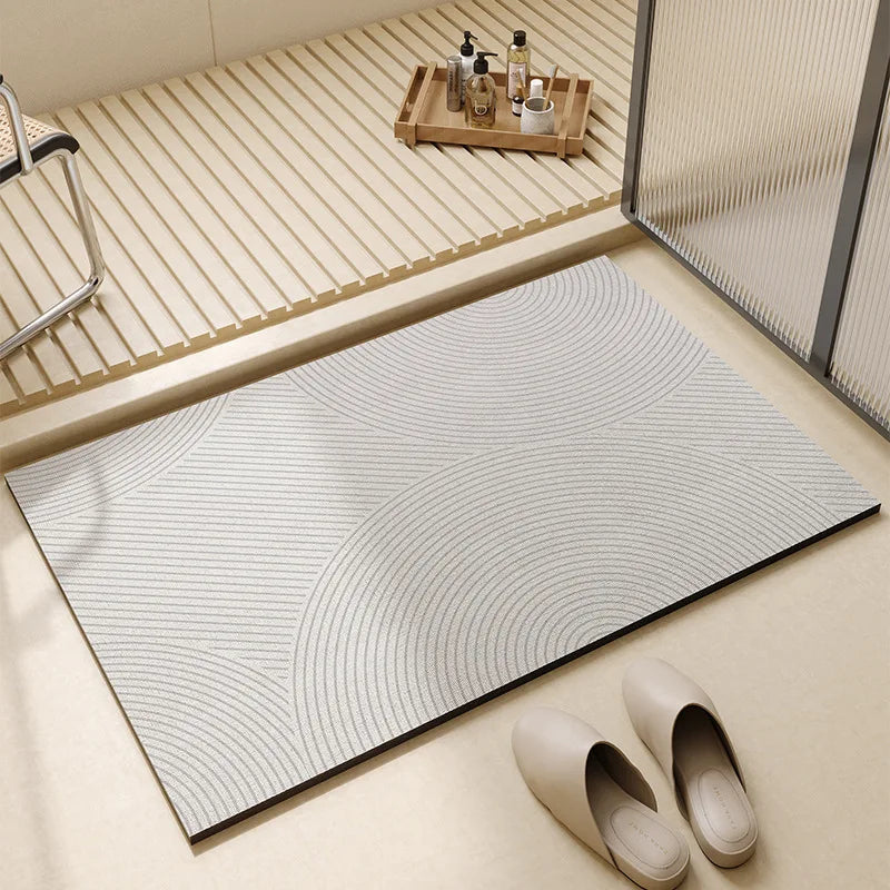 Quick Dry Bath Mat Non Slip Super Absorbent Bathroom Floor Mat - Image 5