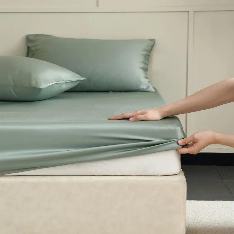 Skorter | SilkDreams Mulberry Silk Bed Sheet | Breathable | Hypoallergenic | Luxury Bedding for Your Home - Image 8