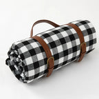 Foldable Outdoor Picnic Blanket with Carry Strap