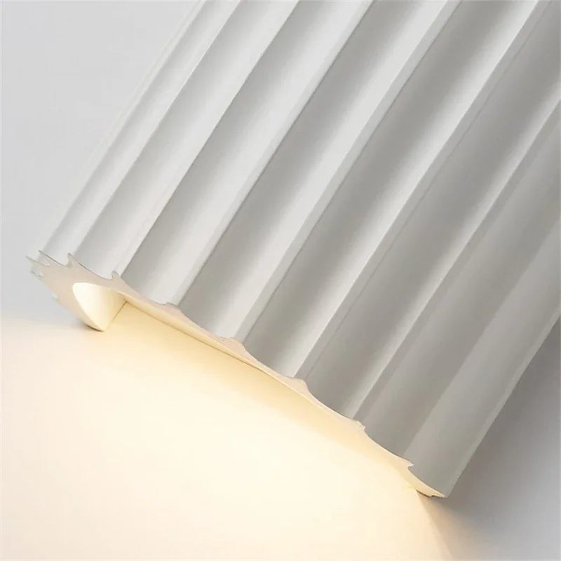 Modern Wall Sconce Nordic Resin Indoor Wall Light Ambient Bedroom Lamp - Image 6