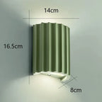 Modern Wall Sconce Nordic Resin Indoor Wall Light Ambient Bedroom Lamp - Image 5