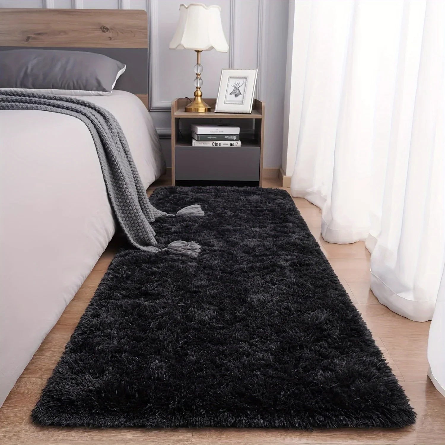 Ultra-Soft Plush Rug | Machine Washable Faux Fur Mat - Image 5
