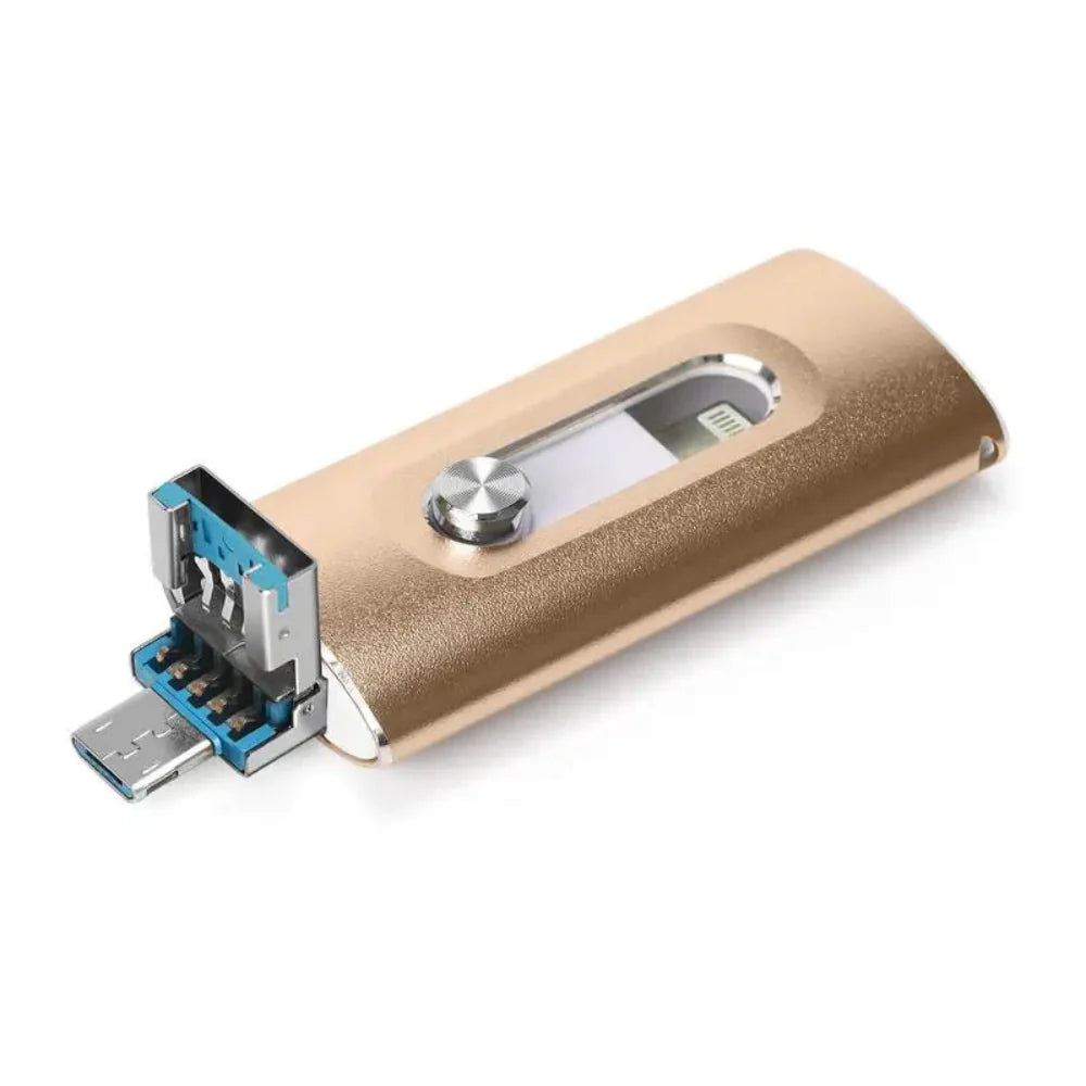 USB Flash Drive 4 in 1 OTG USB 3.0 Portable Storage Phone Computer - Image 4
