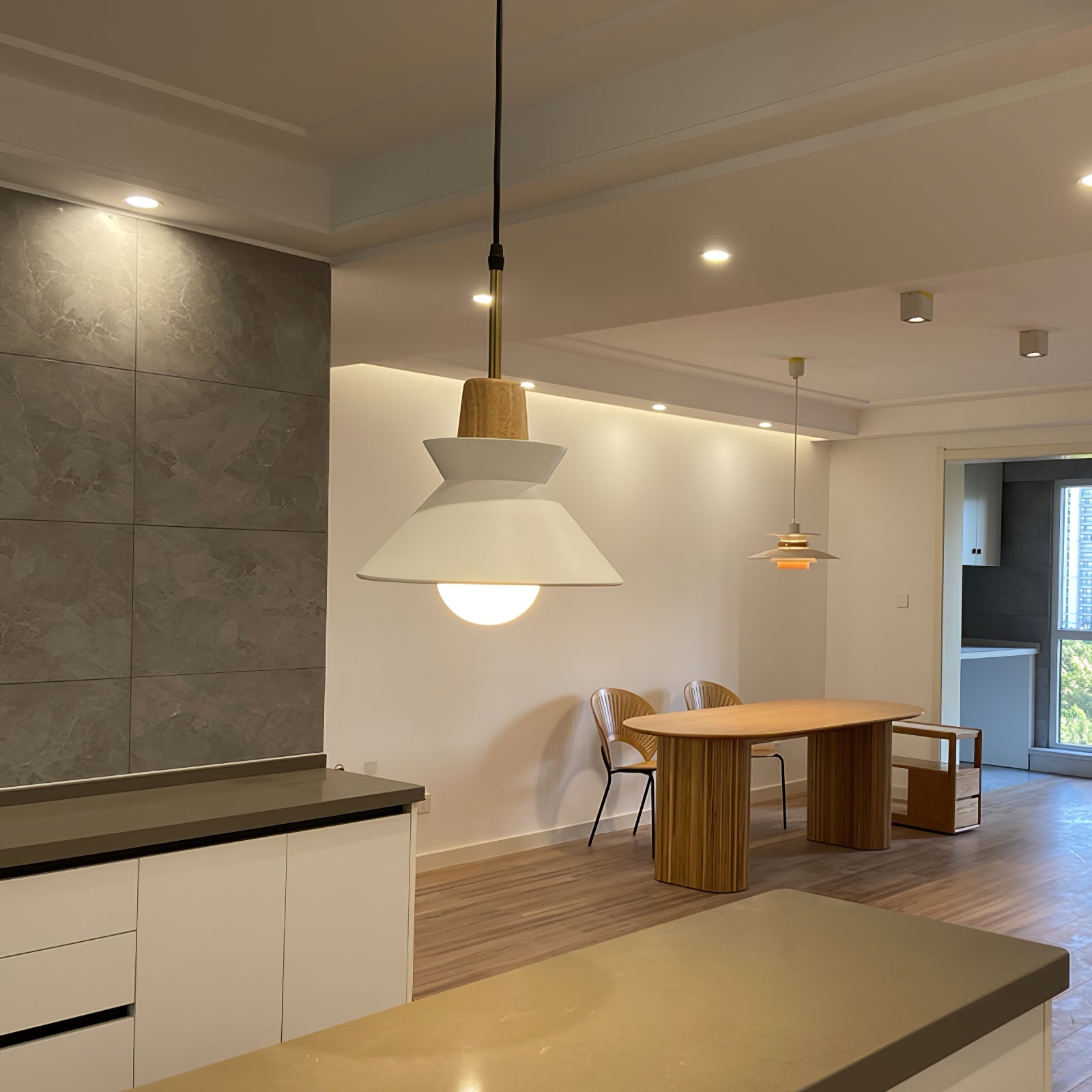 Nordic Halo Pendant Lamp