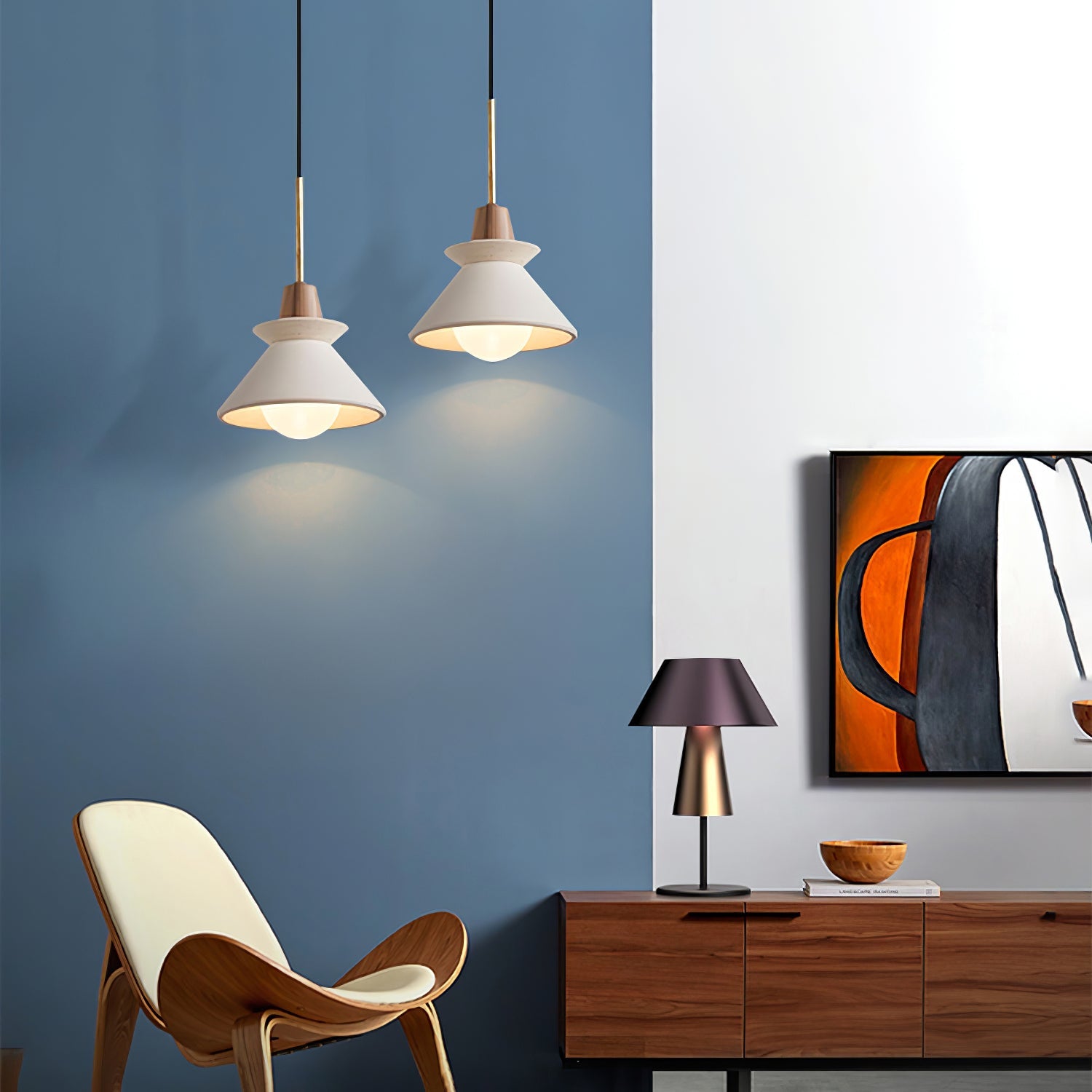 Nordic Halo Pendant Lamp