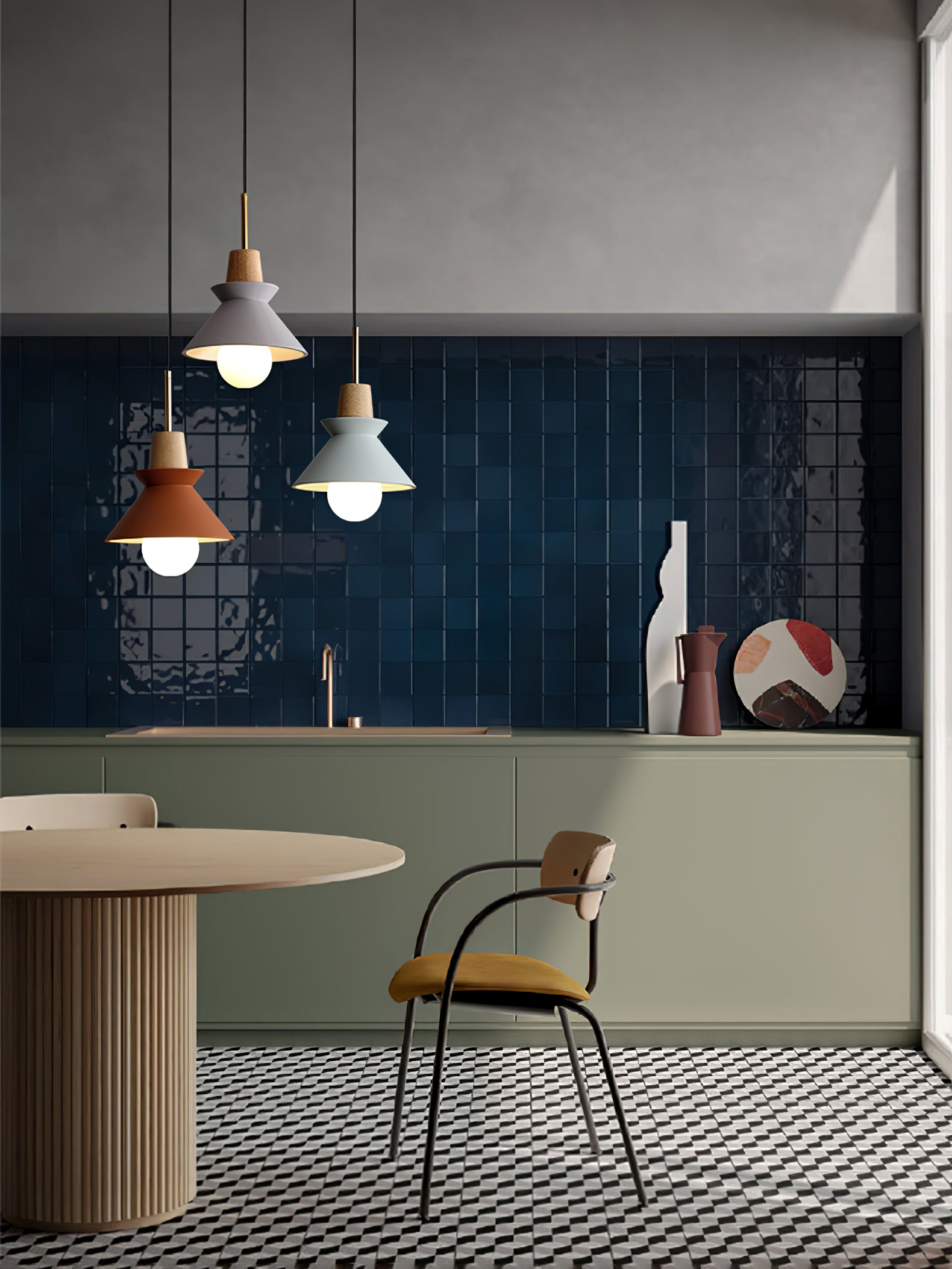 Nordic Halo Pendant Lamp