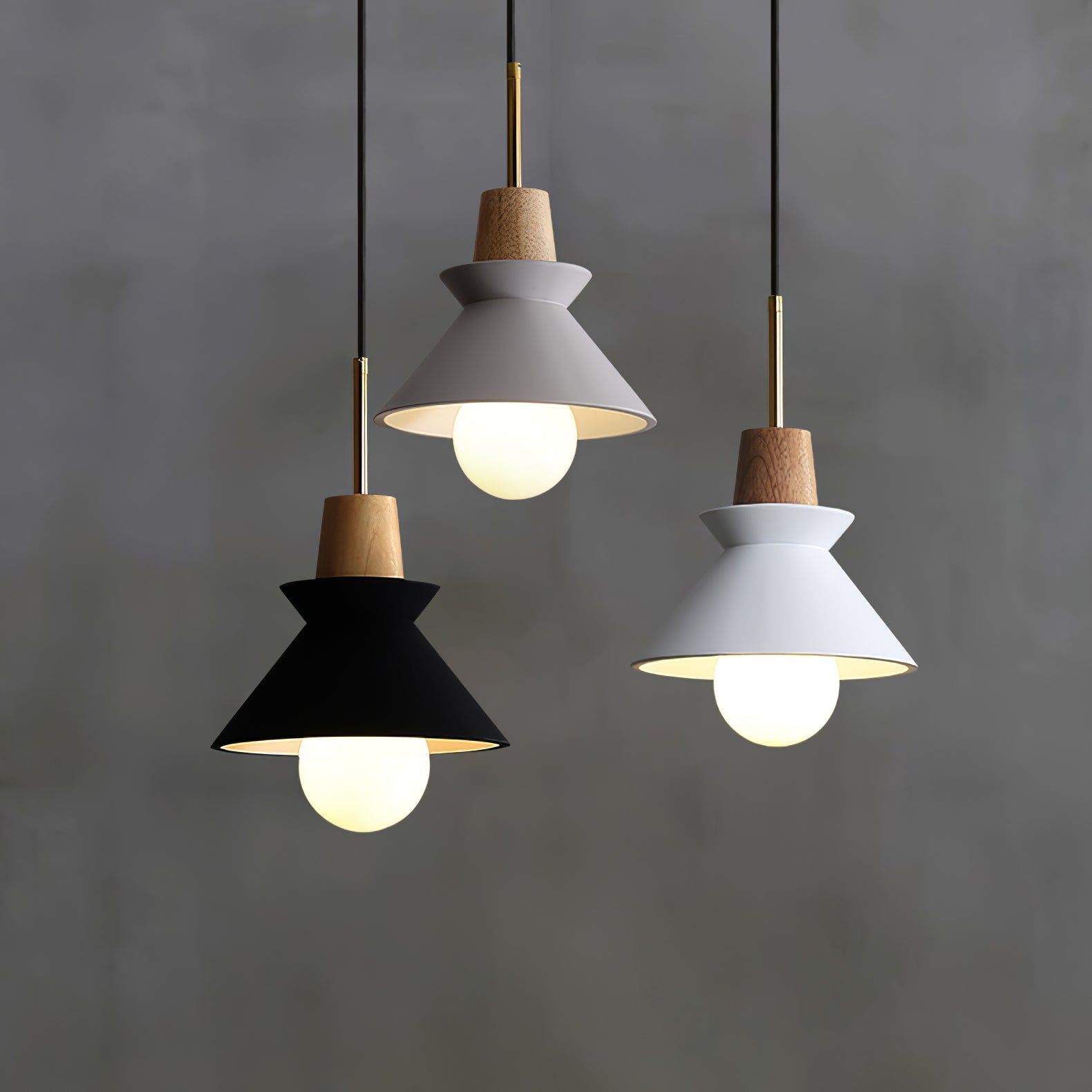 Nordic Halo Pendant Lamp