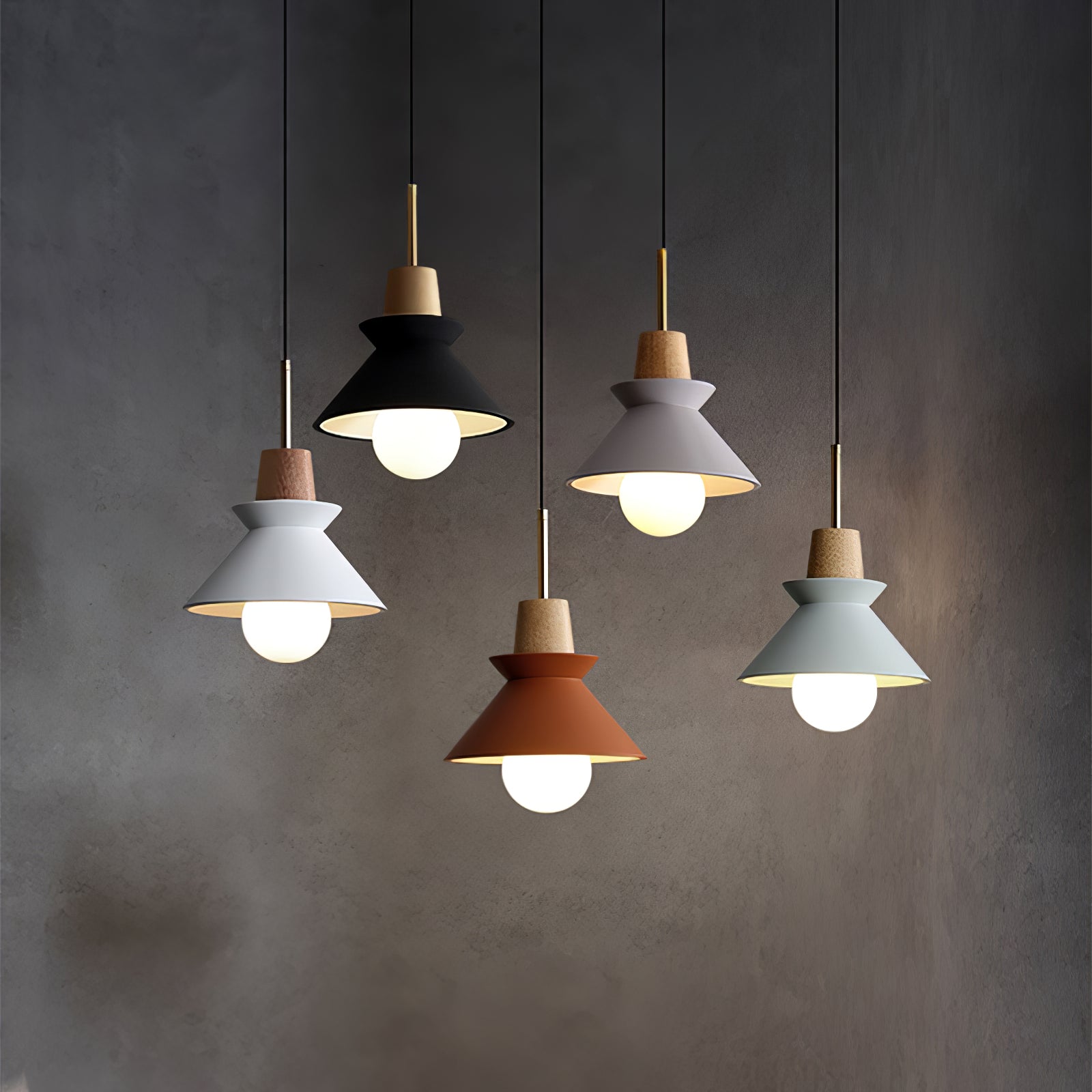 Nordic Halo Pendant Lamp