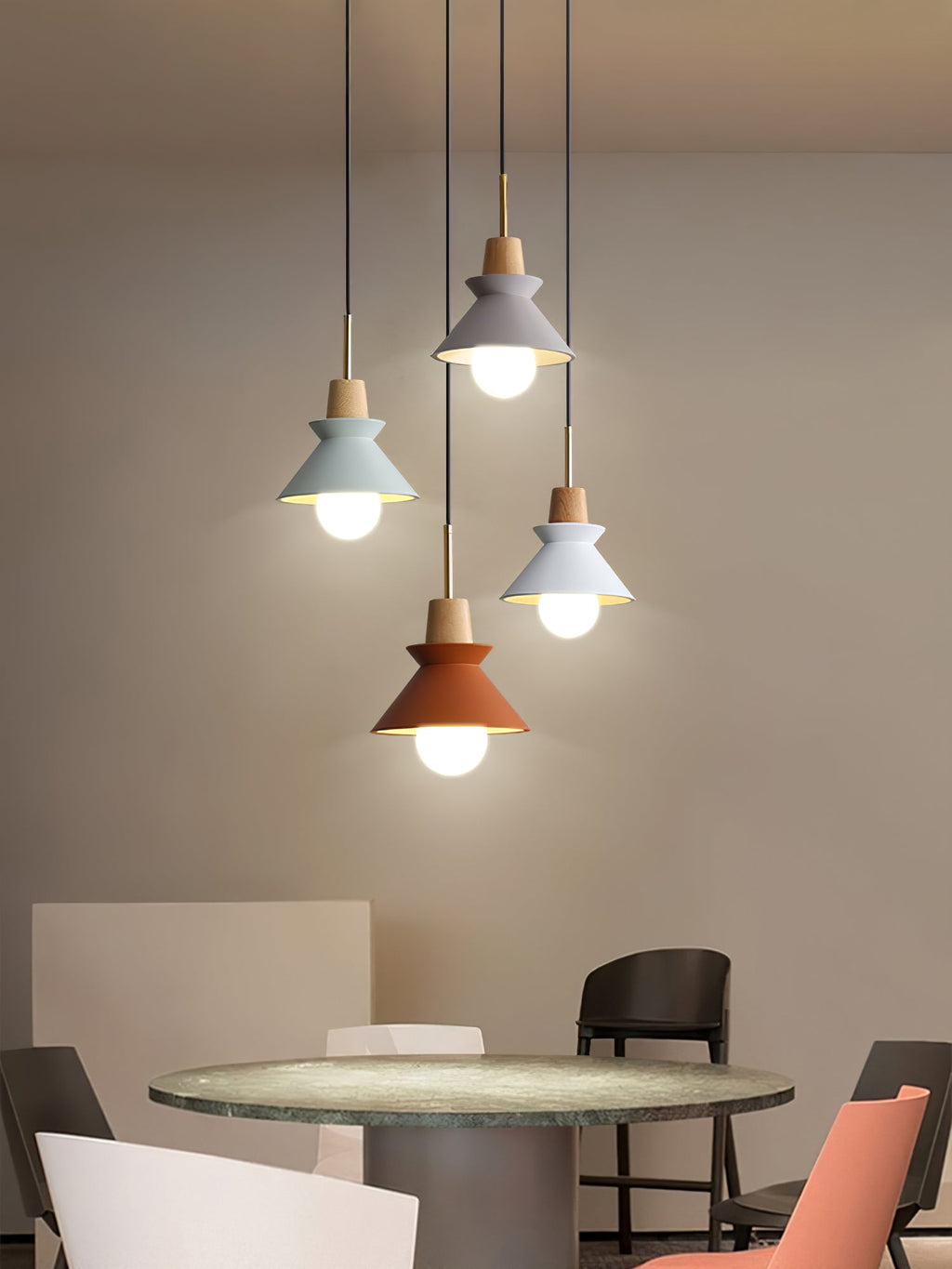 Nordic Halo Pendant Lamp