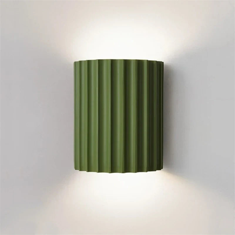 Modern Wall Sconce Nordic Resin Indoor Wall Light Ambient Bedroom Lamp - Image 7