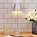 NordAura: Kabellose LED Tischlampe – Wiederaufladbar, Dimmbar & Modern im Skandinavischen Stil - Image 4