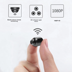 Compact HD Camera with Wide‑Angle Lens & Remote Access
