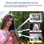 Compact HD Camera with Wide‑Angle Lens & Remote Access