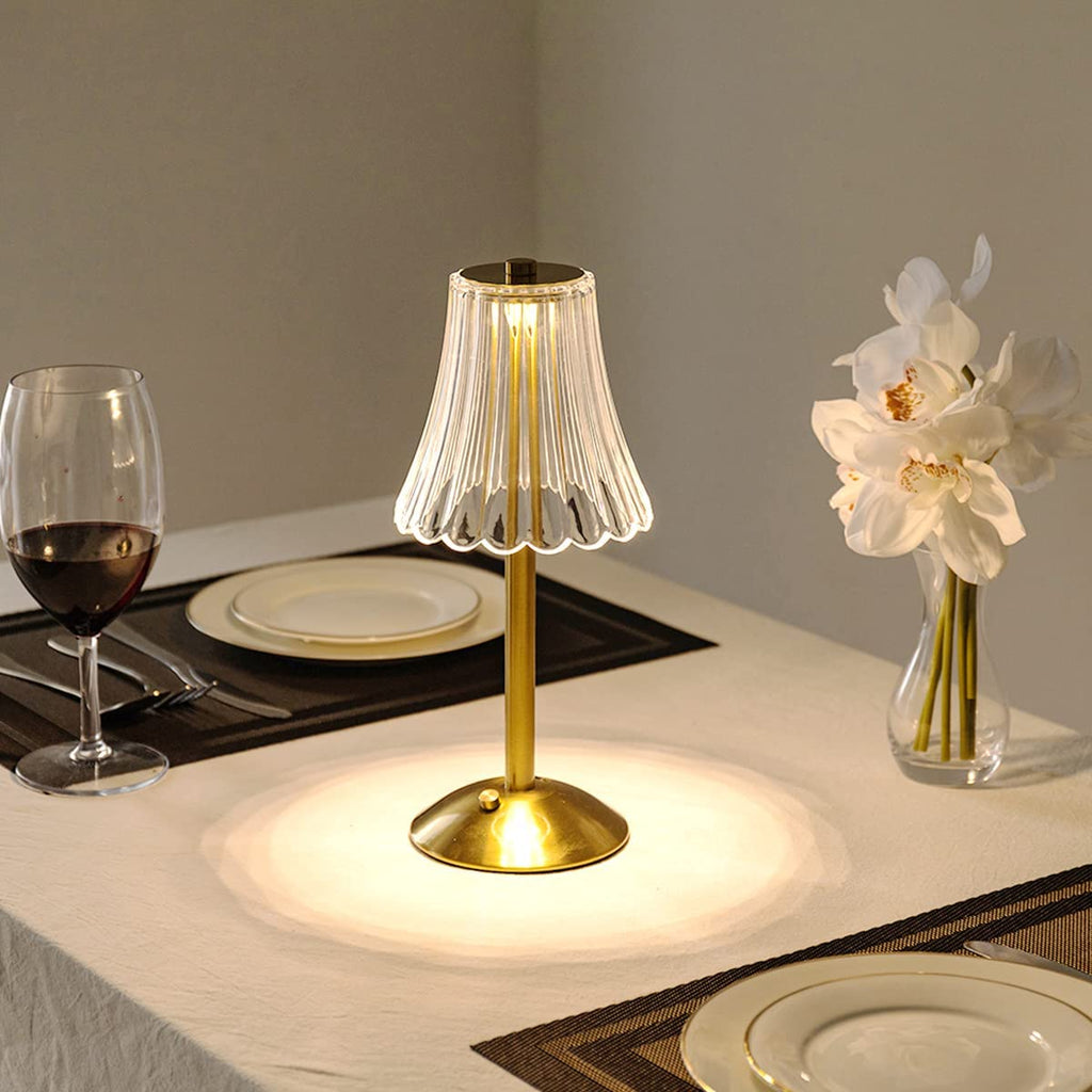 Golden Crystal Table Lamp - Image 6