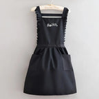 Waterproof Apron Women Floral Restaurant Gardening Work Uniform - Image 2