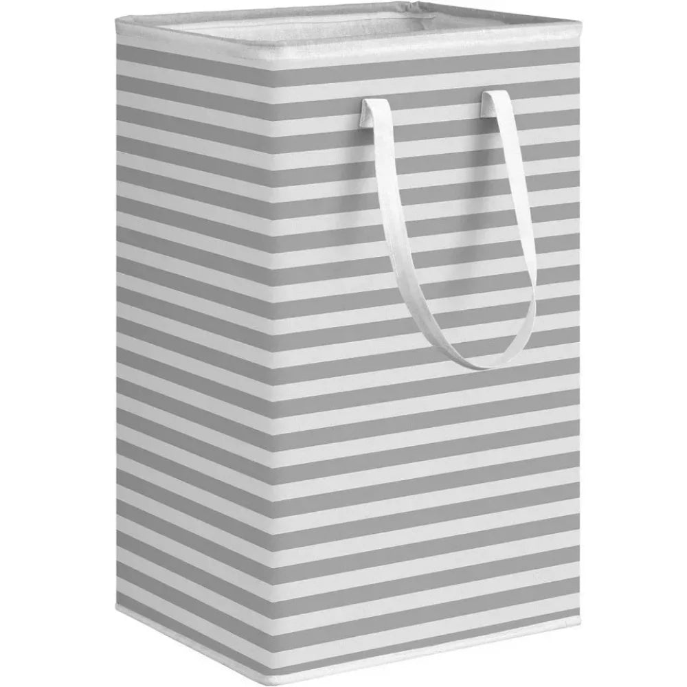 Laundry Hamper 75L Foldable Waterproof Fabric Clothes Basket Handles - Image 4