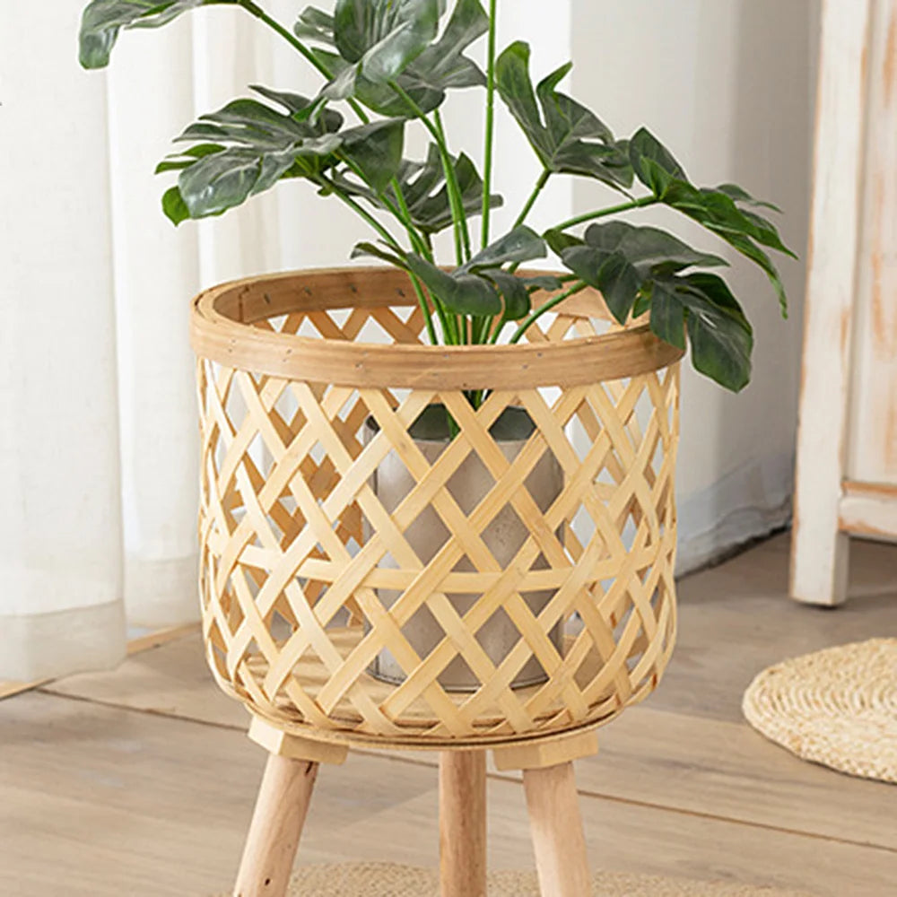 Elegant Plant Pots Display Stand