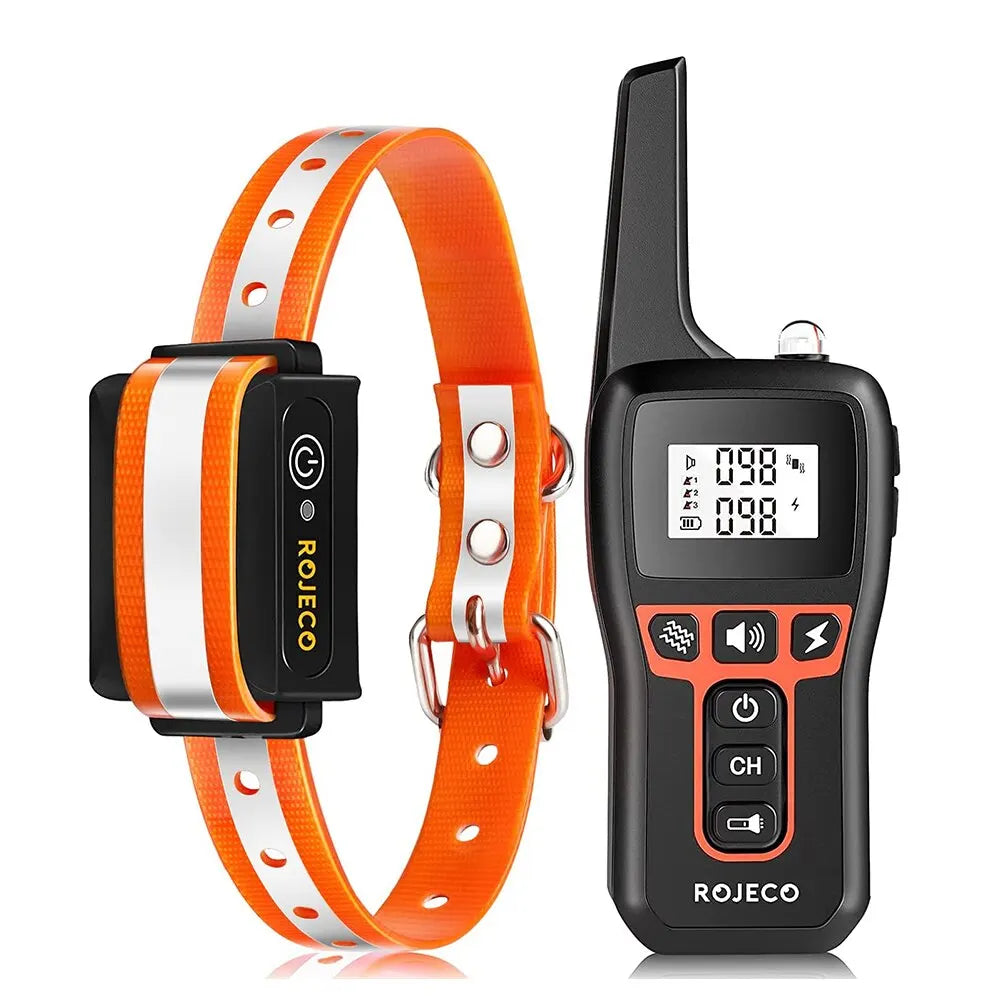 Rechargeable Dog Training Collar with Beep, Vibration & Static Modes