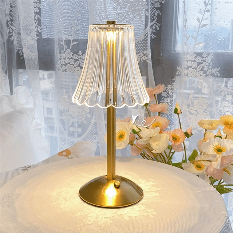Golden Crystal Table Lamp - Image 7