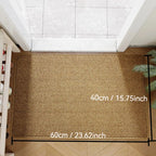 Outdoor Doormat Faux Jute Non Slip Entryway Rug Durable Front Door Mat - Image 6
