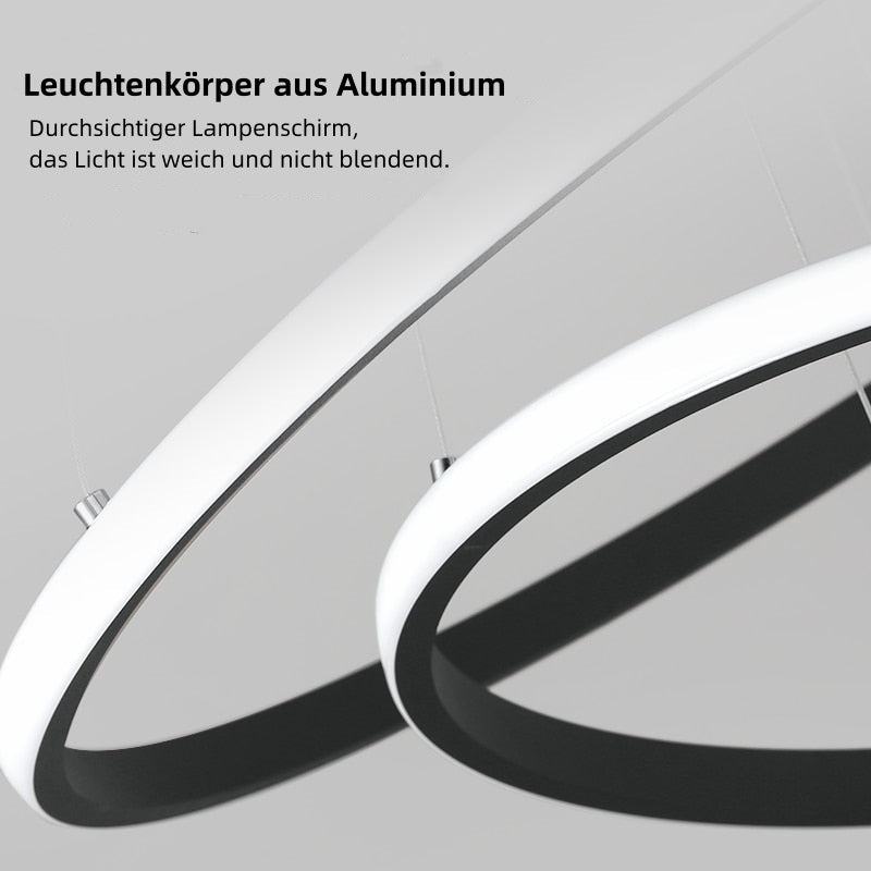 Seraphis: Moderne LED-Pendelleuchte im Ringdesign – für Esszimmer & Wohnzimmer - Image 12