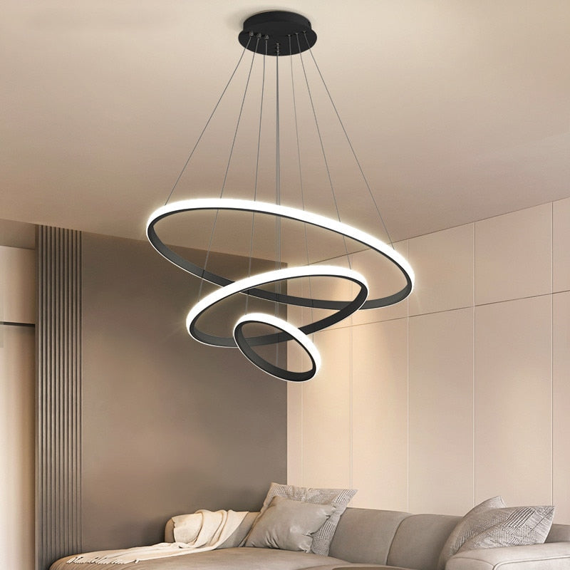 Seraphis: Moderne LED-Pendelleuchte im Ringdesign – für Esszimmer & Wohnzimmer - Image 2