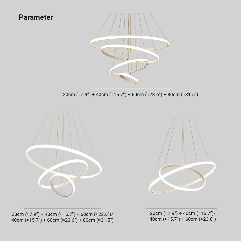 Seraphis: Moderne LED-Pendelleuchte im Ringdesign – für Esszimmer & Wohnzimmer - Image 4