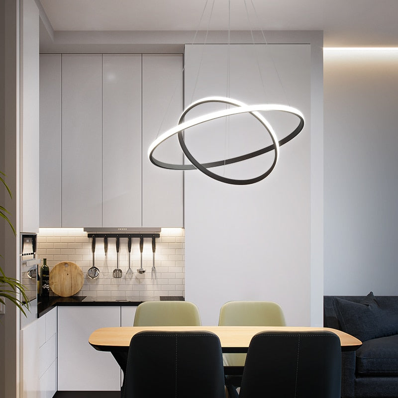 Seraphis: Moderne LED-Pendelleuchte im Ringdesign – für Esszimmer & Wohnzimmer - Image 9