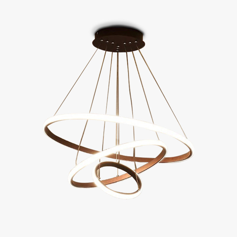 Seraphis: Moderne LED-Pendelleuchte im Ringdesign – für Esszimmer & Wohnzimmer