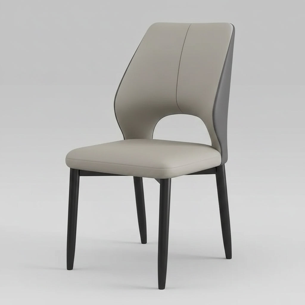 Arvello - Comfortabele Eetkamerstoel Met Rugleuning