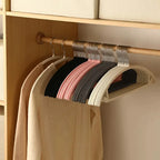 Slimline Closet Organizer Hangers Anti‑Slip Set of 10