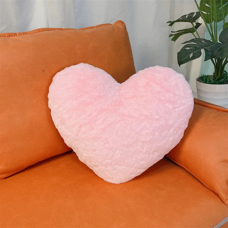 Roselinde – Roze Hart Sierkussen 30x40CM - Image 2