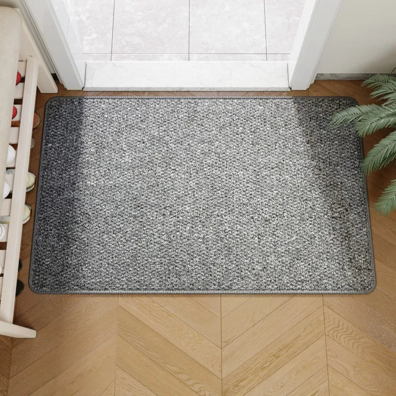 Outdoor Doormat Faux Jute Non Slip Entryway Rug Durable Front Door Mat - Image 4