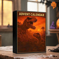 24 Piece Dinosaur Advent Calendar Toy Figures