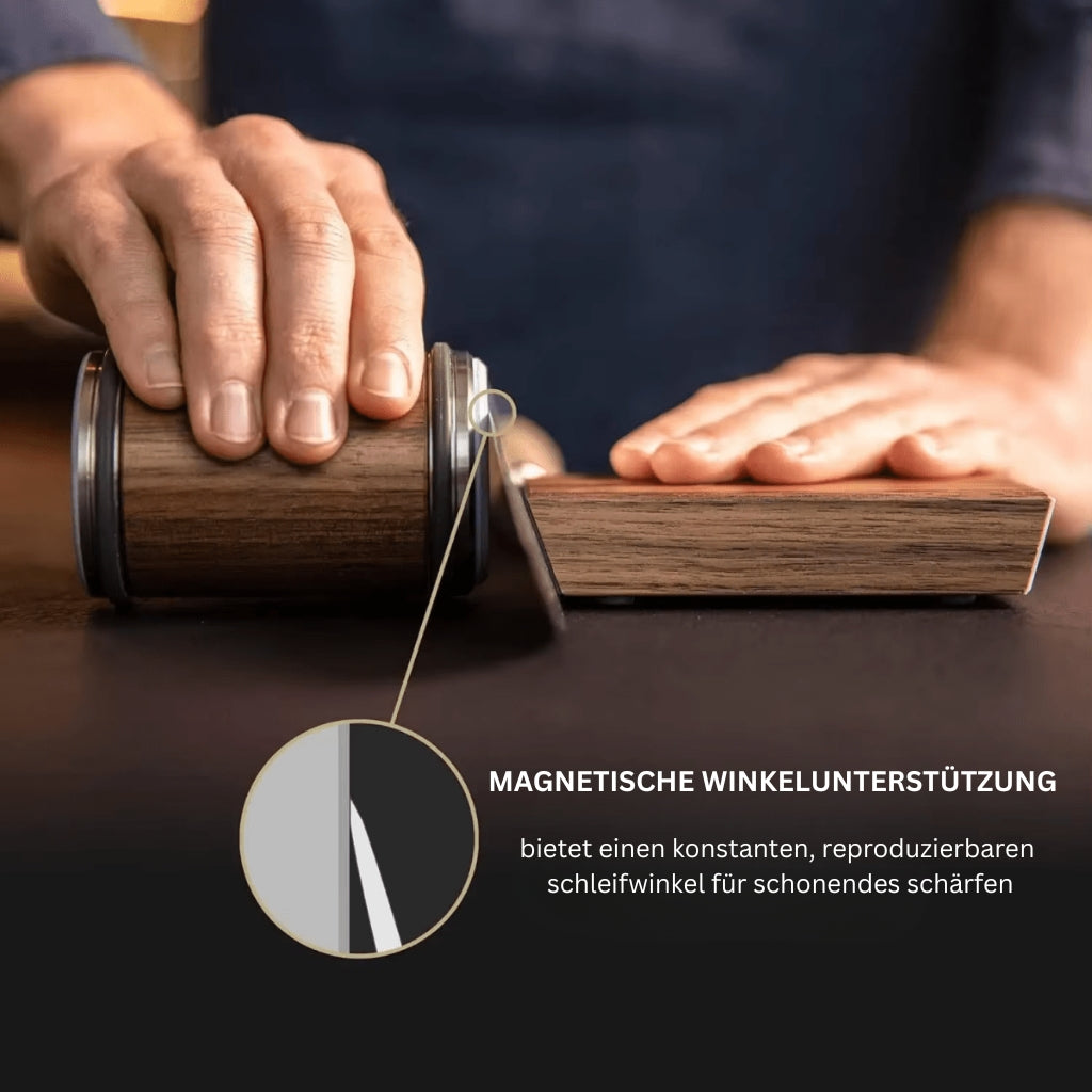 SharpEdge Pro: Diamantbeschichteter Messerschärfer mit ergonomischem Griff & Schleifwinkelführung – für Kochmesser & Alltagsgebrauch - Image 3