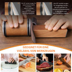 SharpEdge Pro: Diamantbeschichteter Messerschärfer mit ergonomischem Griff & Schleifwinkelführung – für Kochmesser & Alltagsgebrauch - Image 5