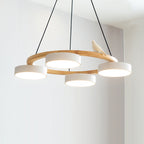 Decorative Bird Chandelier Round LED Hanging Light