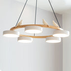 Decorative Bird Chandelier Round LED Hanging Light