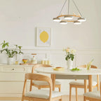 Decorative Bird Chandelier Round LED Hanging Light